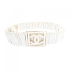 Chanel Belt White