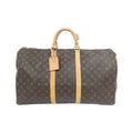 Louis Vuitton Monogram Keepall 55 Boston Bag