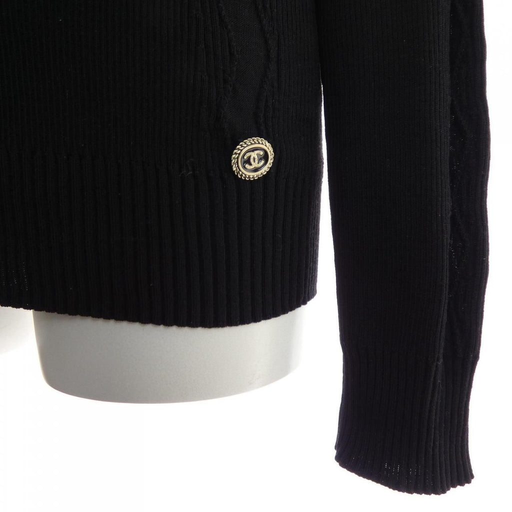 Chanel Knit Sweater Black — view 6