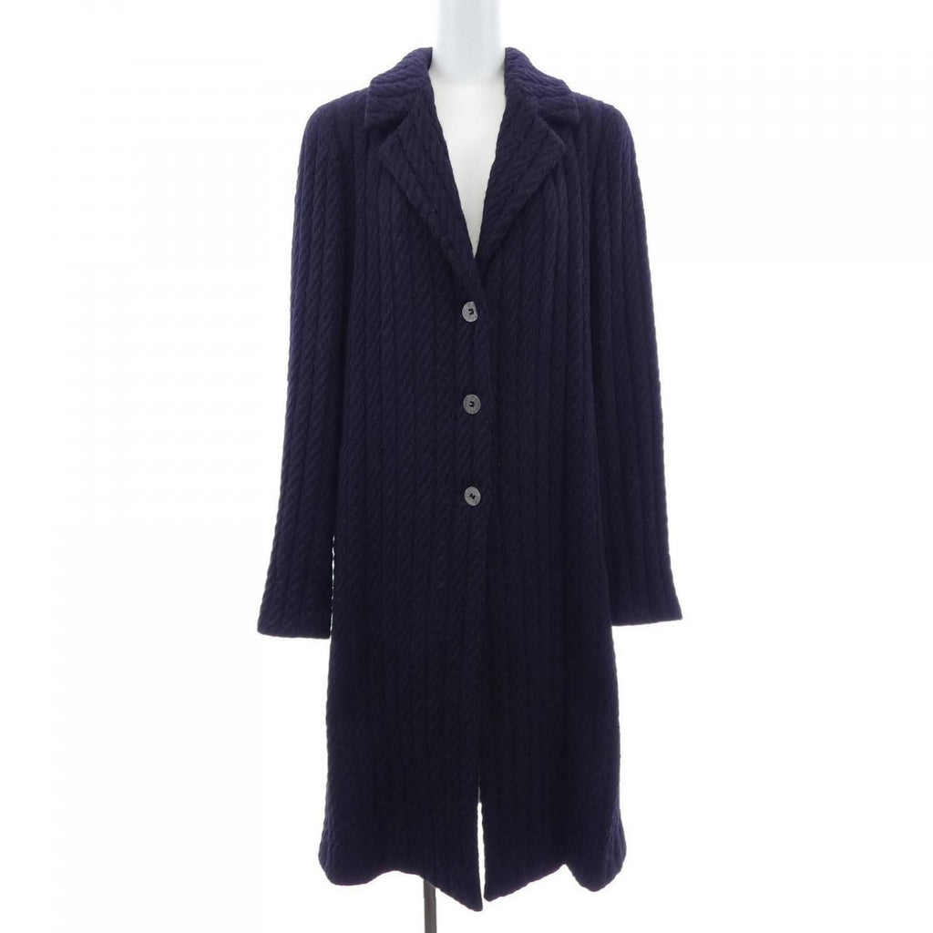 Chanel Vintage Coat Navy