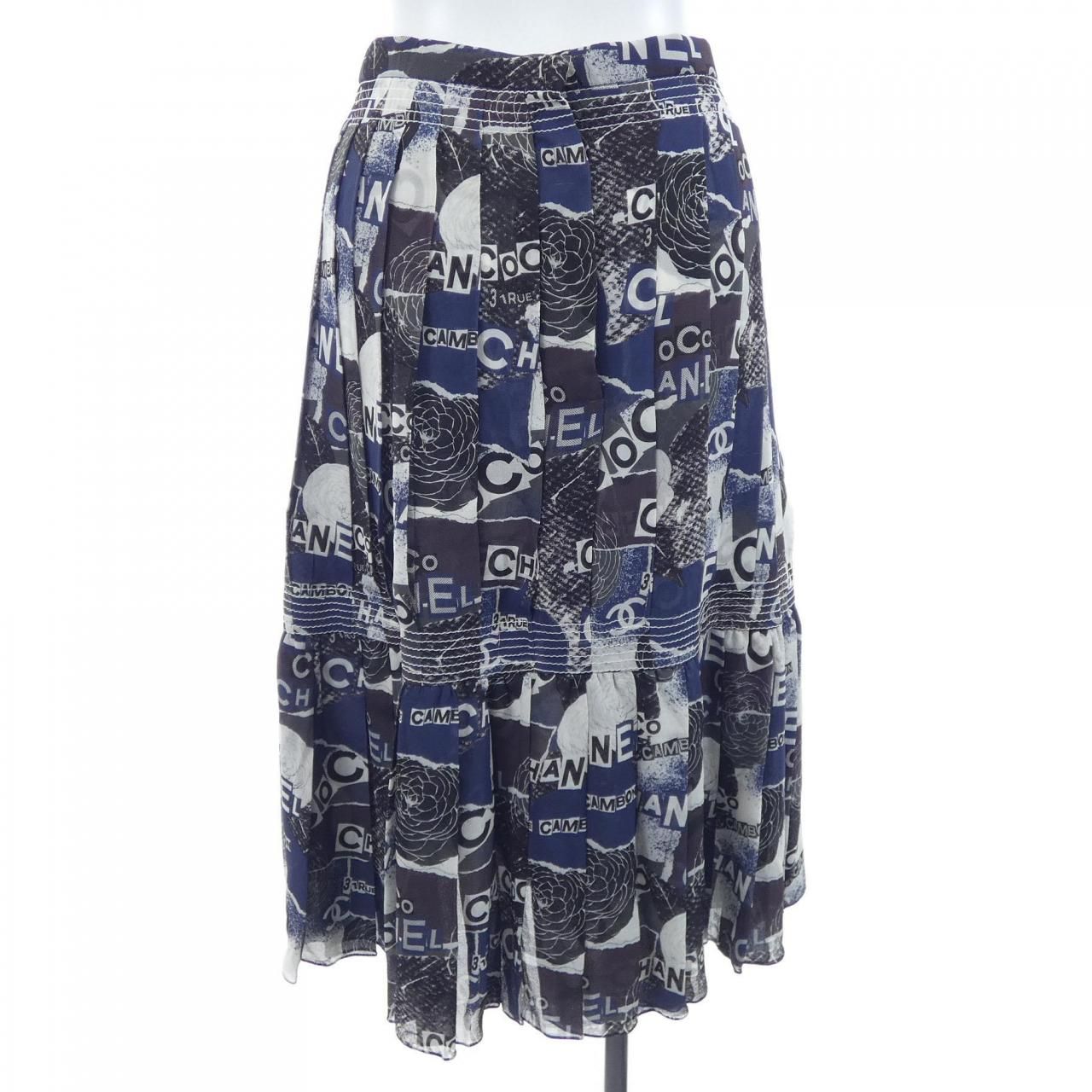 Chanel Skirt Navy — view 2