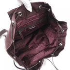 Prada Backpack Burgundy