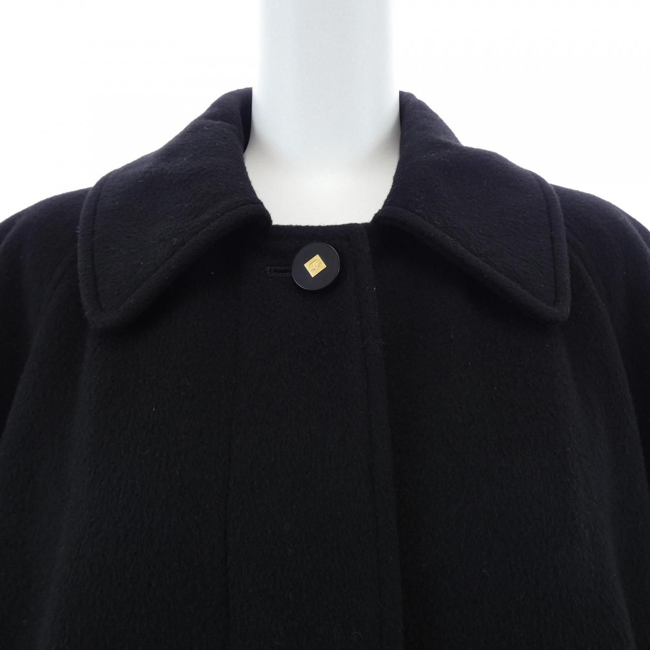 Chanel Vintage Coat Black — view 5