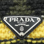 Prada Triangle Logo Knit Cap — view 4
