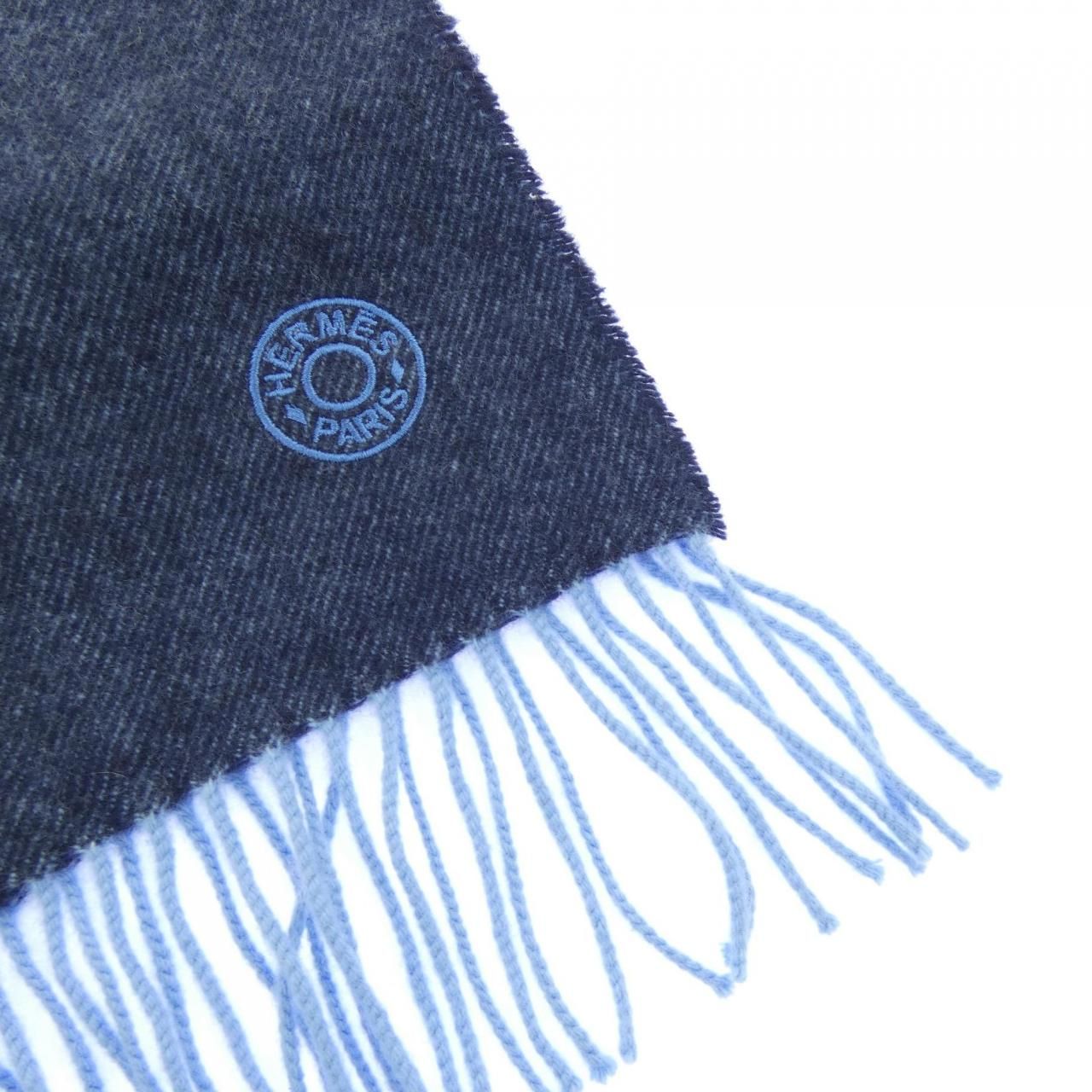 Hermes Scarf Navy