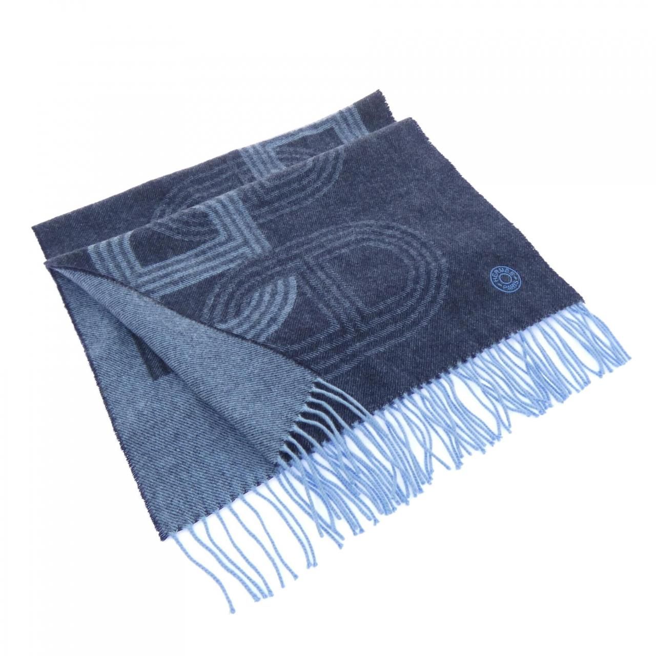 Hermes Scarf Navy