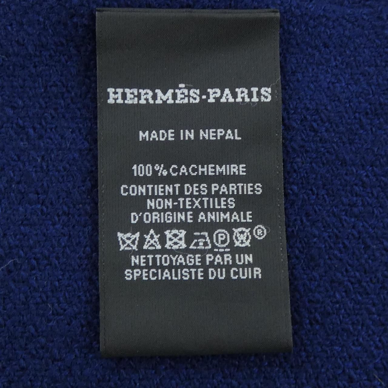 Hermes Scarf Navy