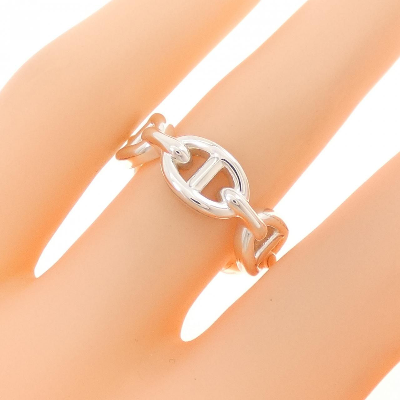Hermes Chaine D'ancre Ring