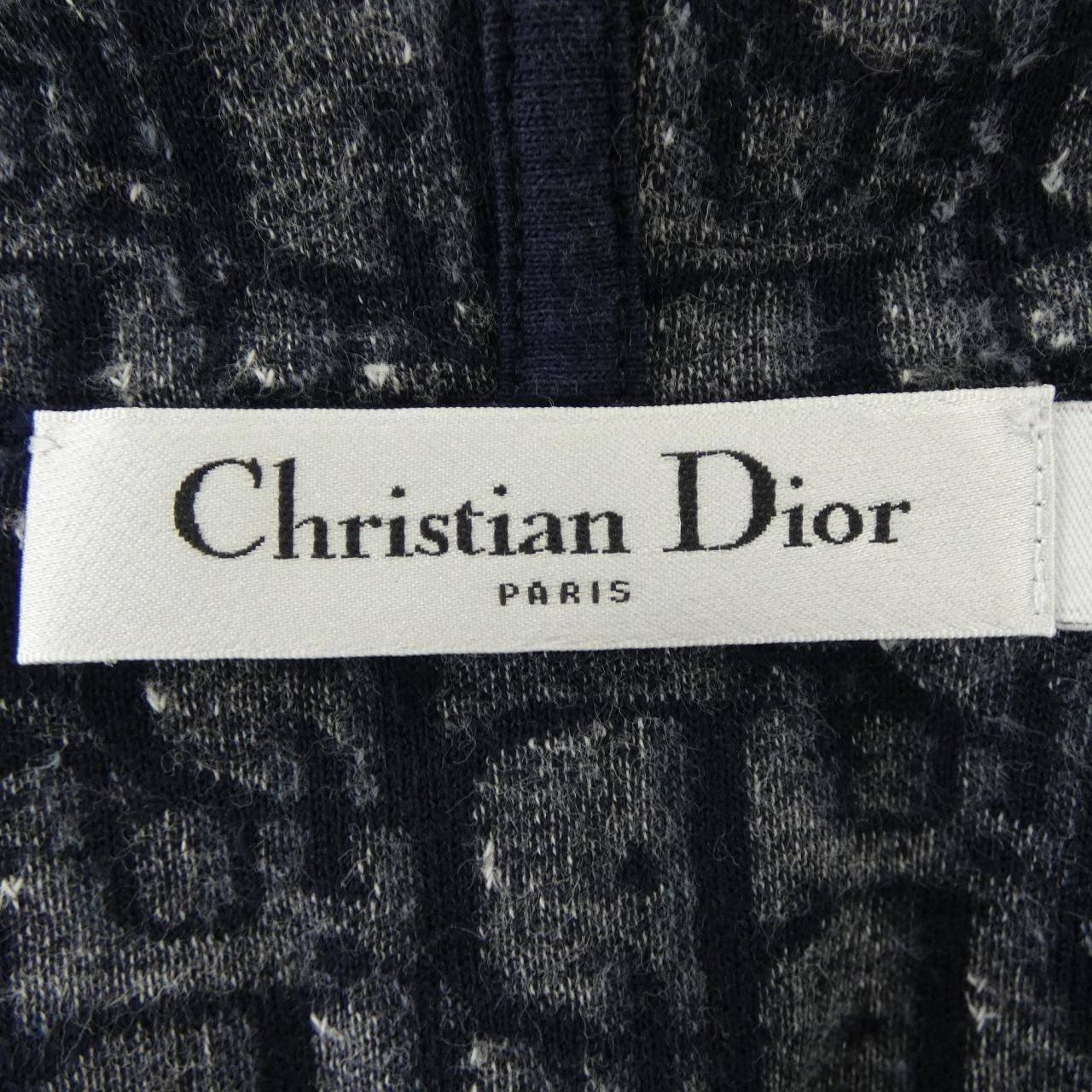 Dior Oblique Cotton Jersey Hoodie — view 4