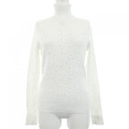 Chanel Knit Sweater White