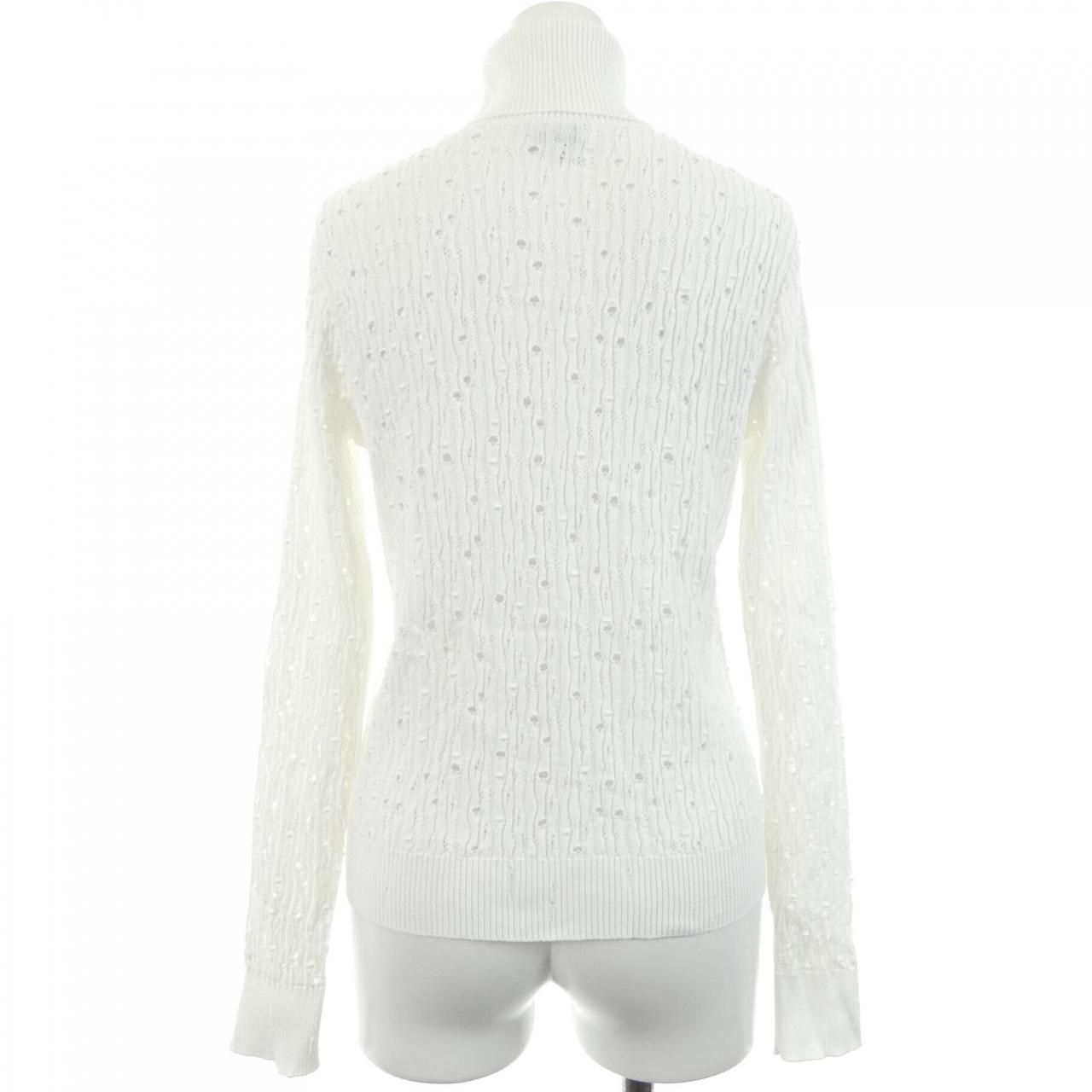 Chanel Knit Sweater White — view 2