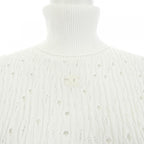 Chanel Knit Sweater White — view 6
