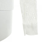 Chanel Knit Sweater White — view 7