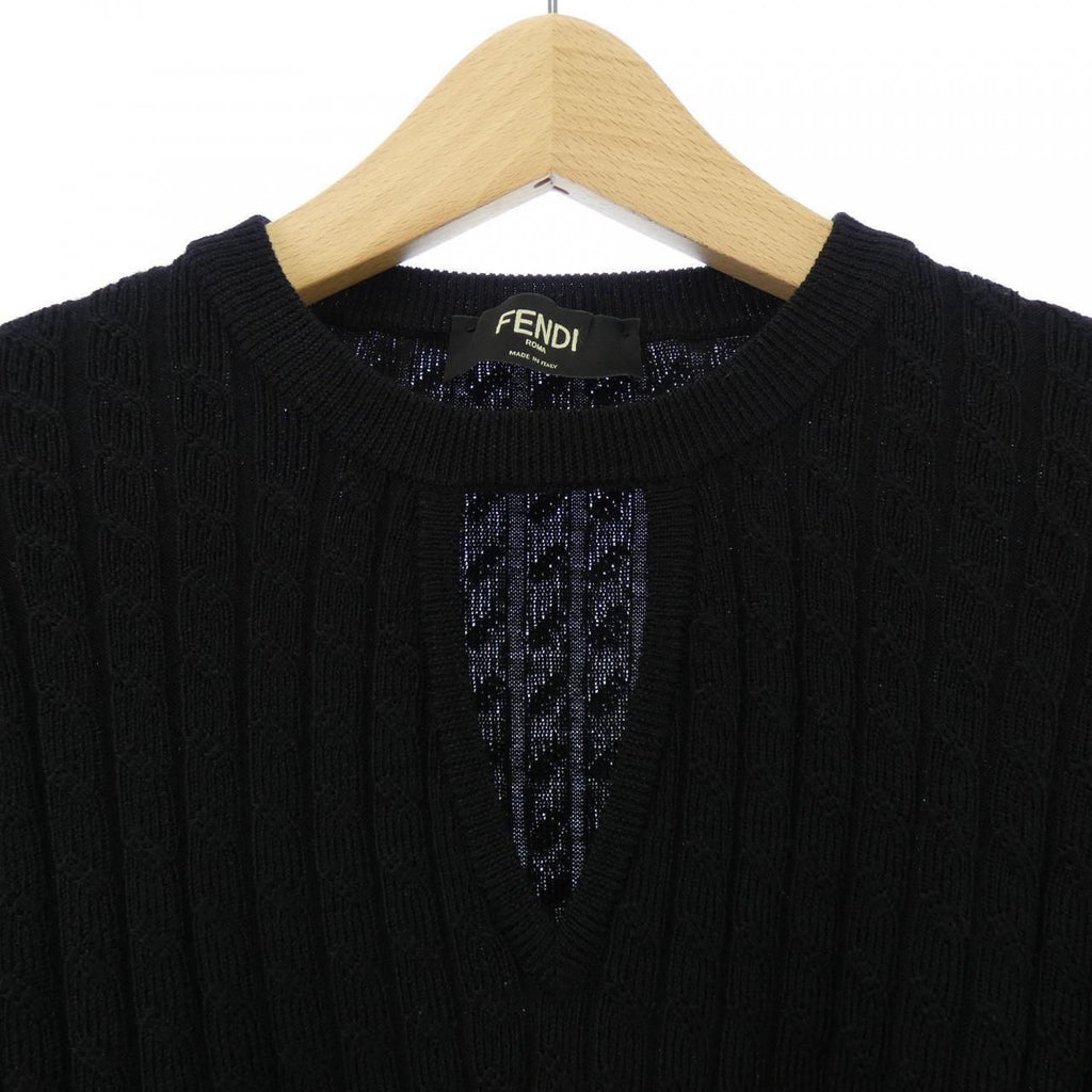 Fendi Knit Sweater Black — view 5