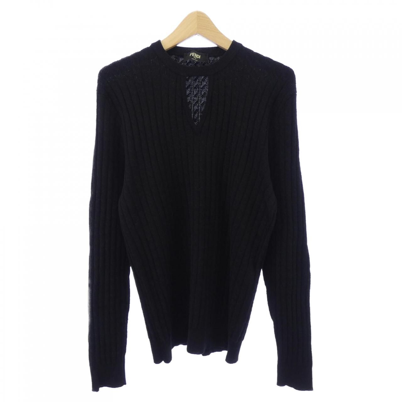 Fendi Knit Sweater Black