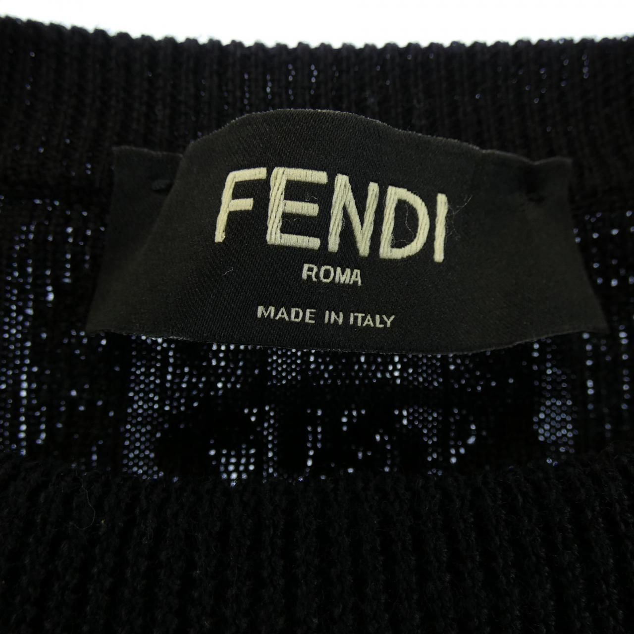 Fendi Knit Sweater Black — view 4
