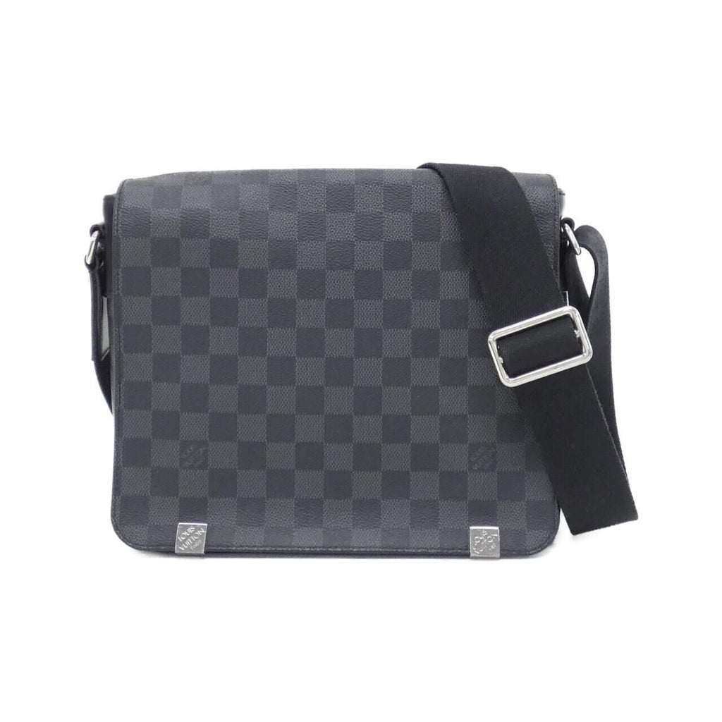 Louis Vuitton Damier Graphite District PM Shoulder Bag