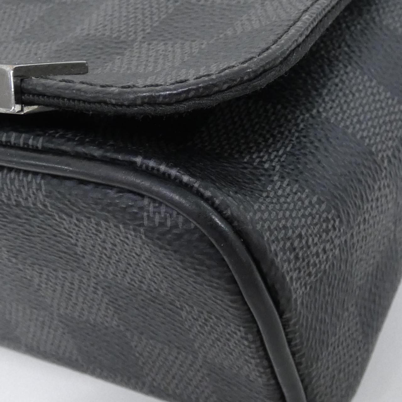 Louis Vuitton Damier Graphite District PM Shoulder Bag