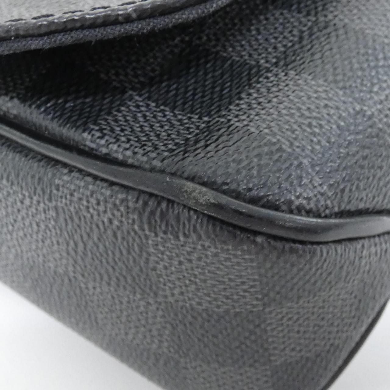 Louis Vuitton Damier Graphite District PM Shoulder Bag
