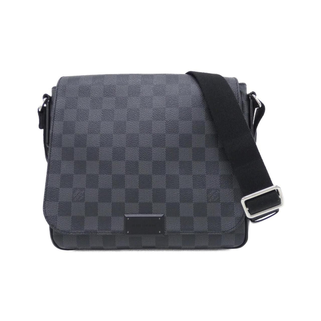 Louis Vuitton Damier Graphite District PM Shoulder Bag