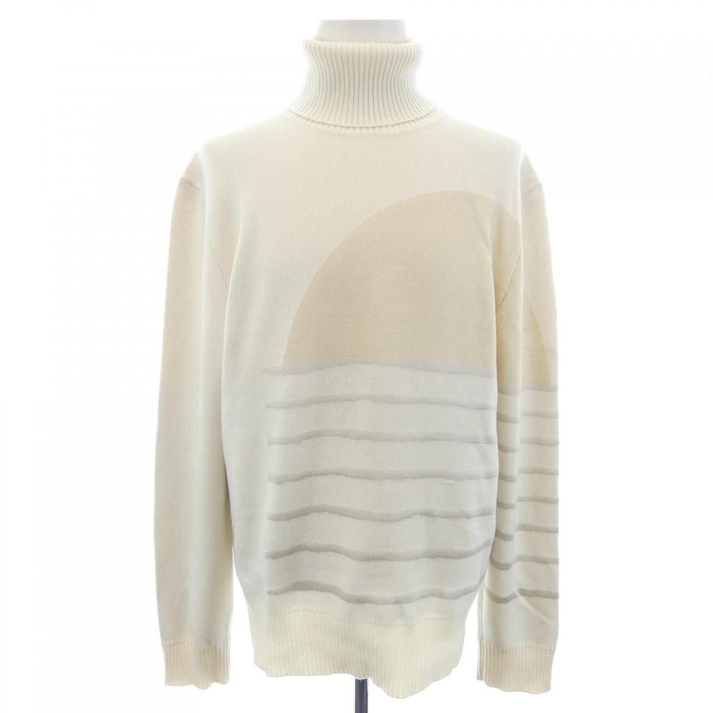 Hermes Knit Sweater Beige