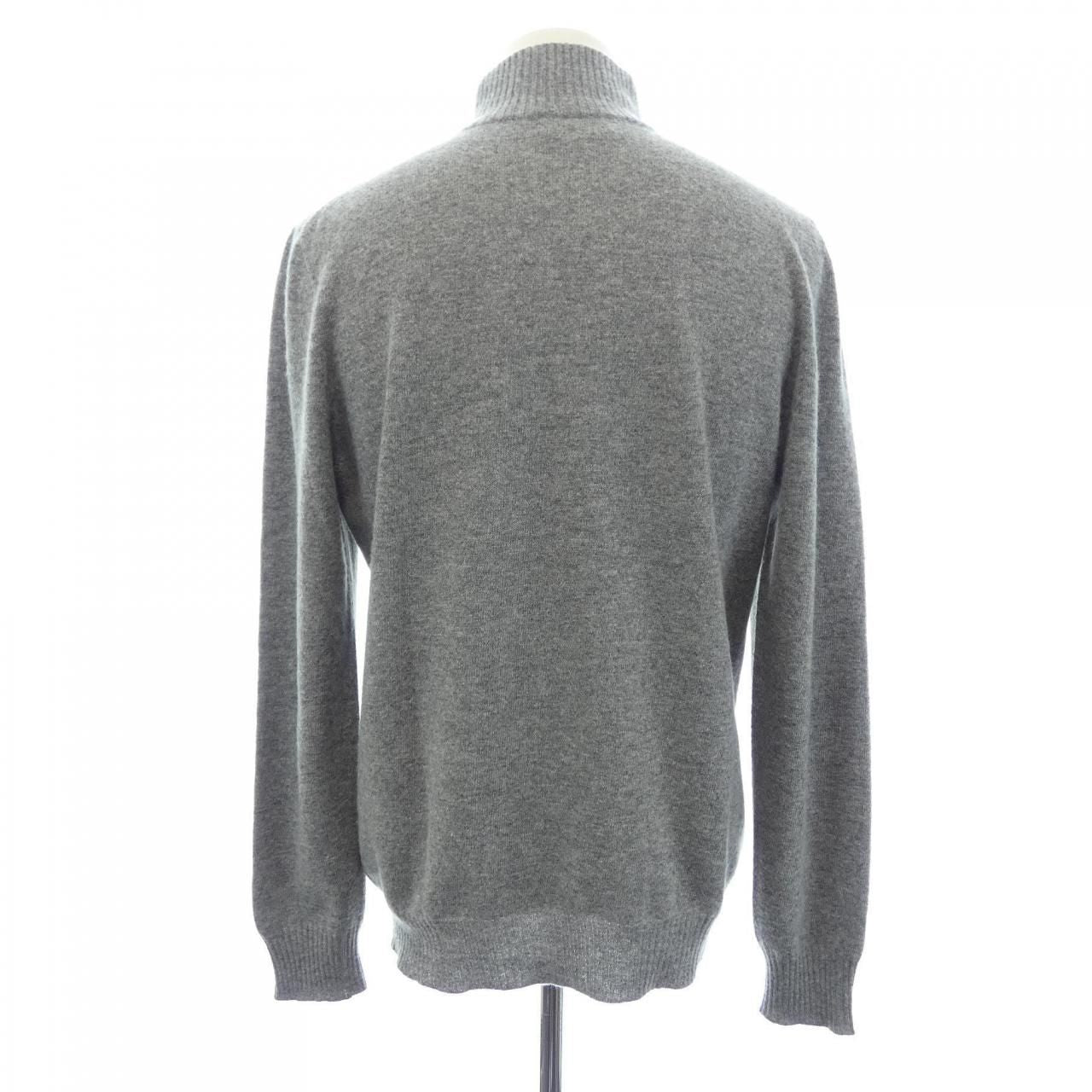 Hermes Knit Sweater Gray — view 2