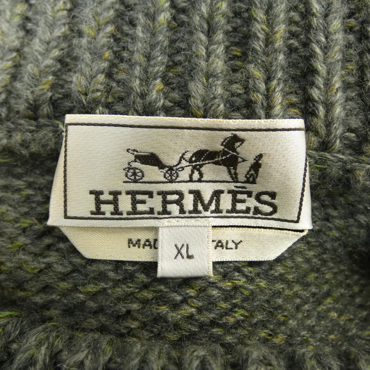 Hermes Maxi Kazak Knit Sweater — view 4