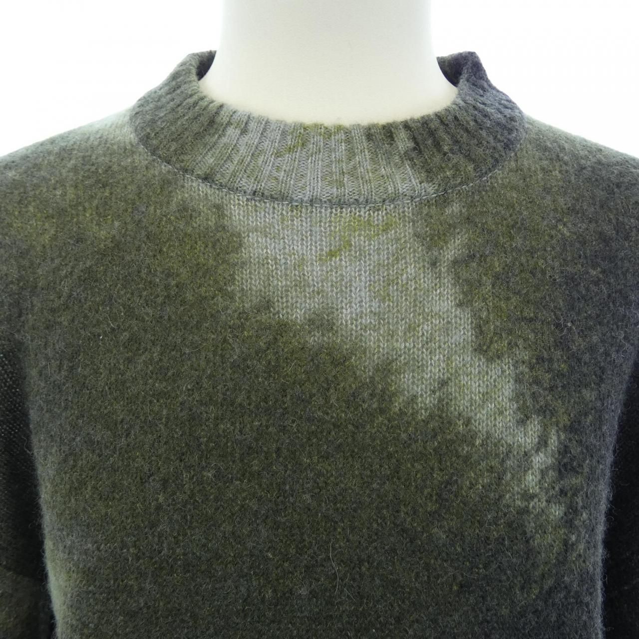 Hermes Knit Sweater Gray — view 5