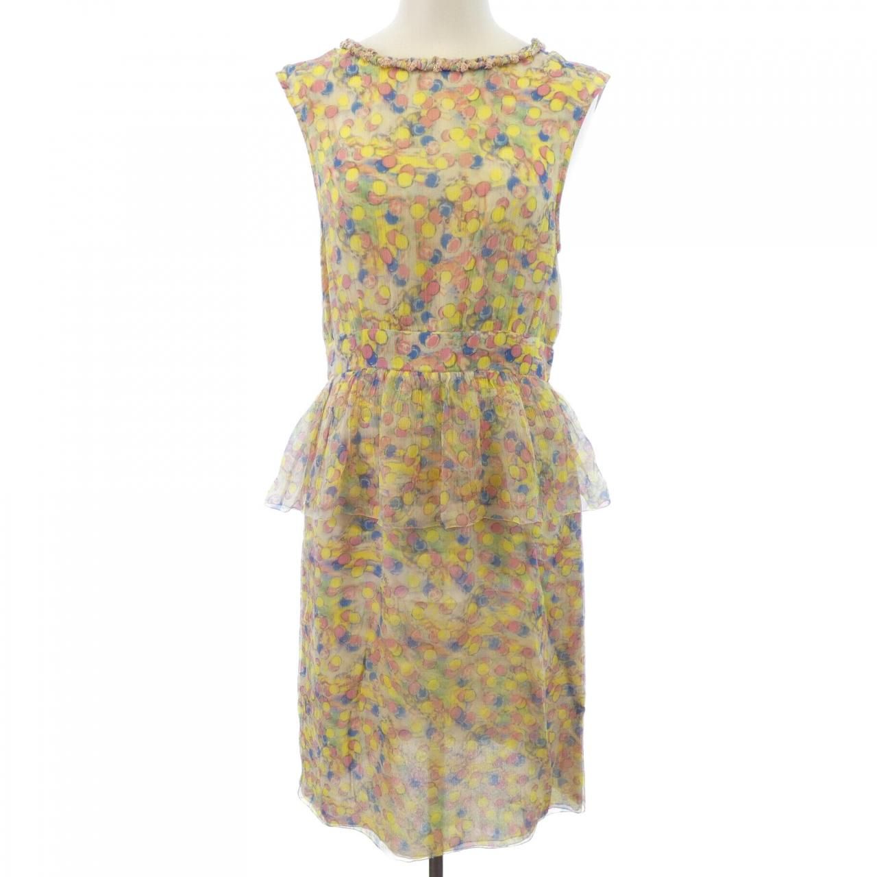 Chanel Dress Beige