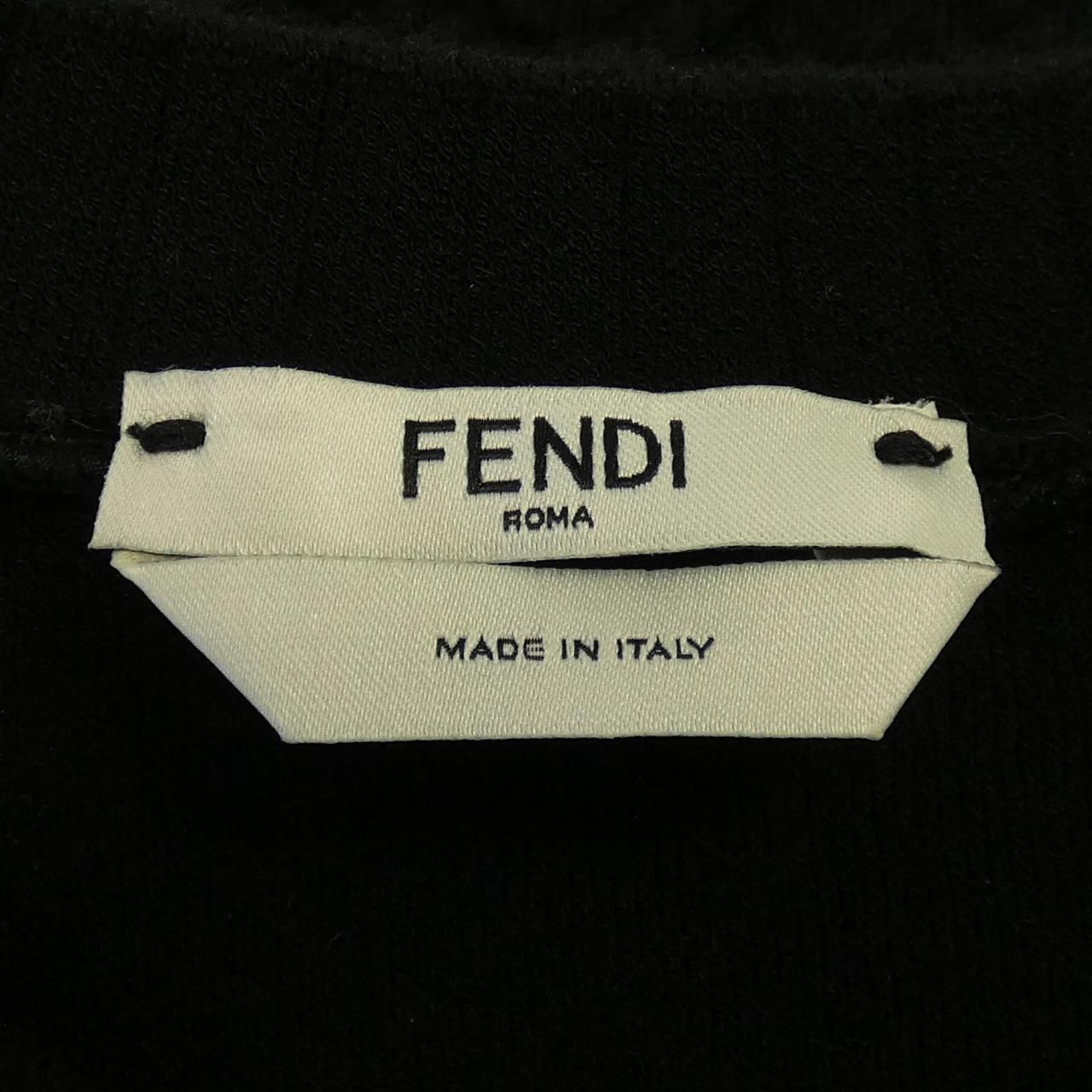 Fendi Calligraphy Dress Black — view 5