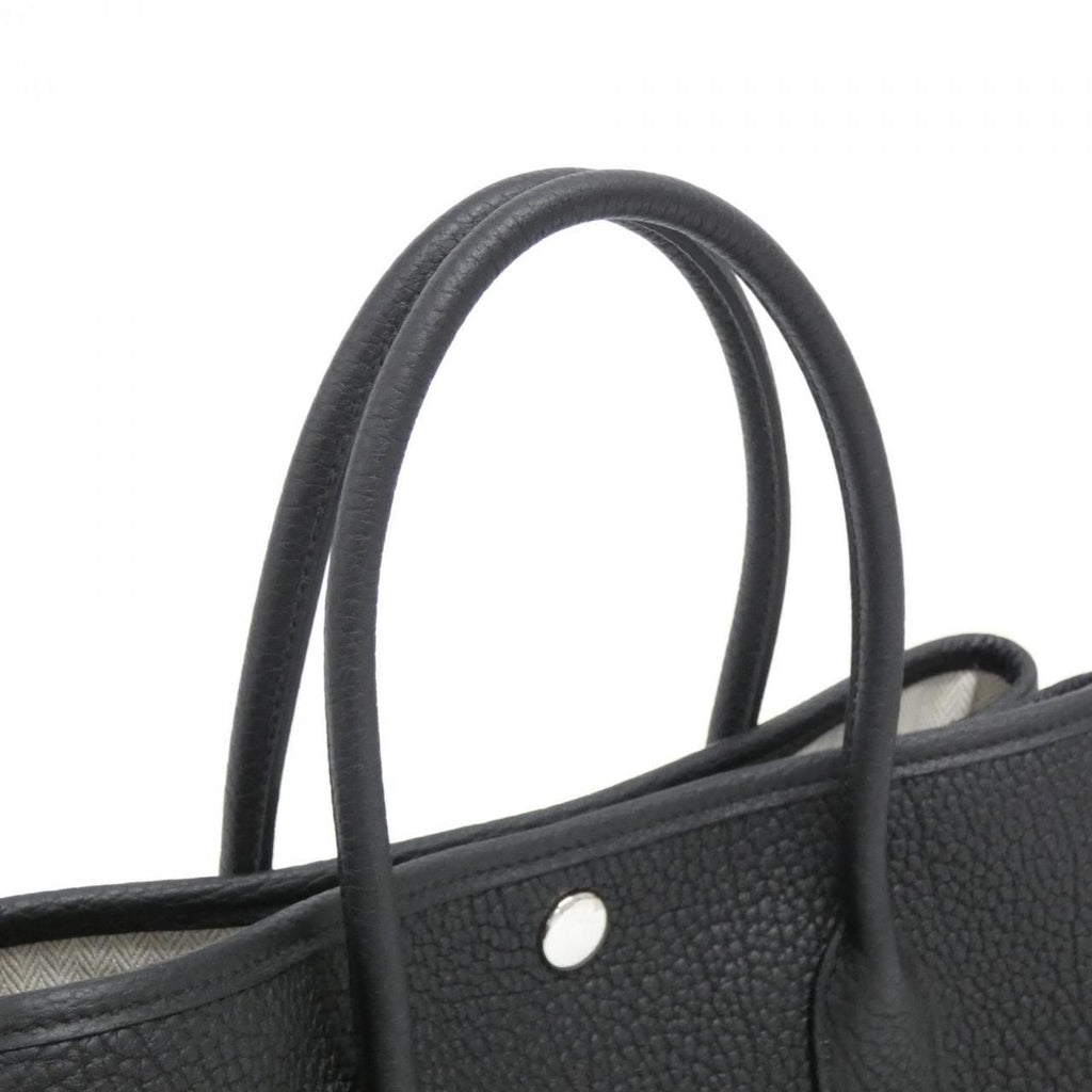 Hermes Garden Party 30 Black Negonda Tote Bag