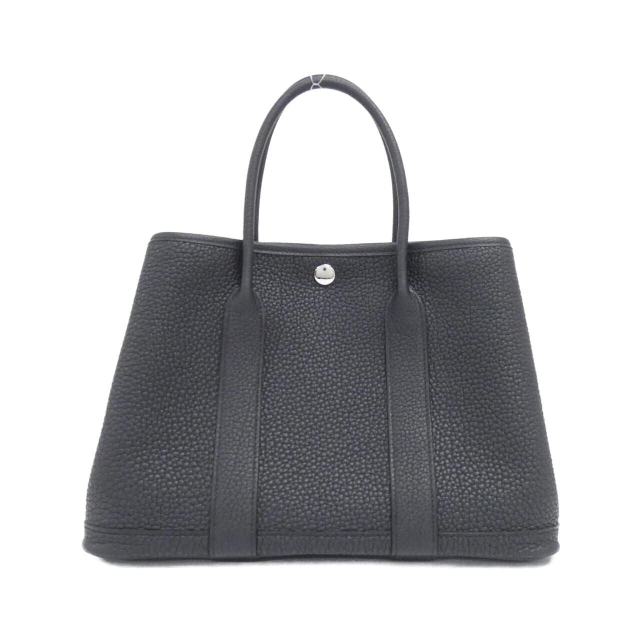 Hermes Garden Party 30 Black Negonda Tote Bag