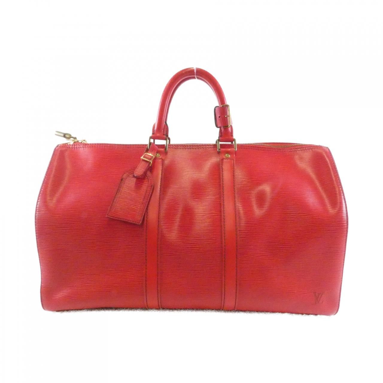 Louis Vuitton Epi Keepall 45 Boston Bag