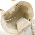 Chanel Deauville Line AS3257 Ivory Tote Bag