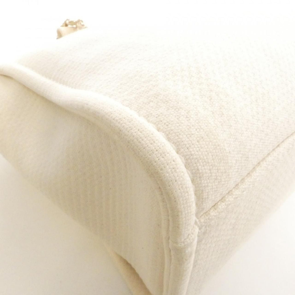 Chanel Deauville Line AS3257 Ivory Tote Bag