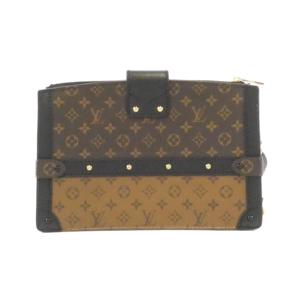 Louis Vuitton Monogram Reverse Trunk Clutch