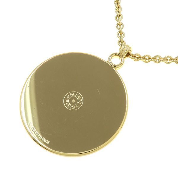 Hermes Necklace Medaille Catriege GM