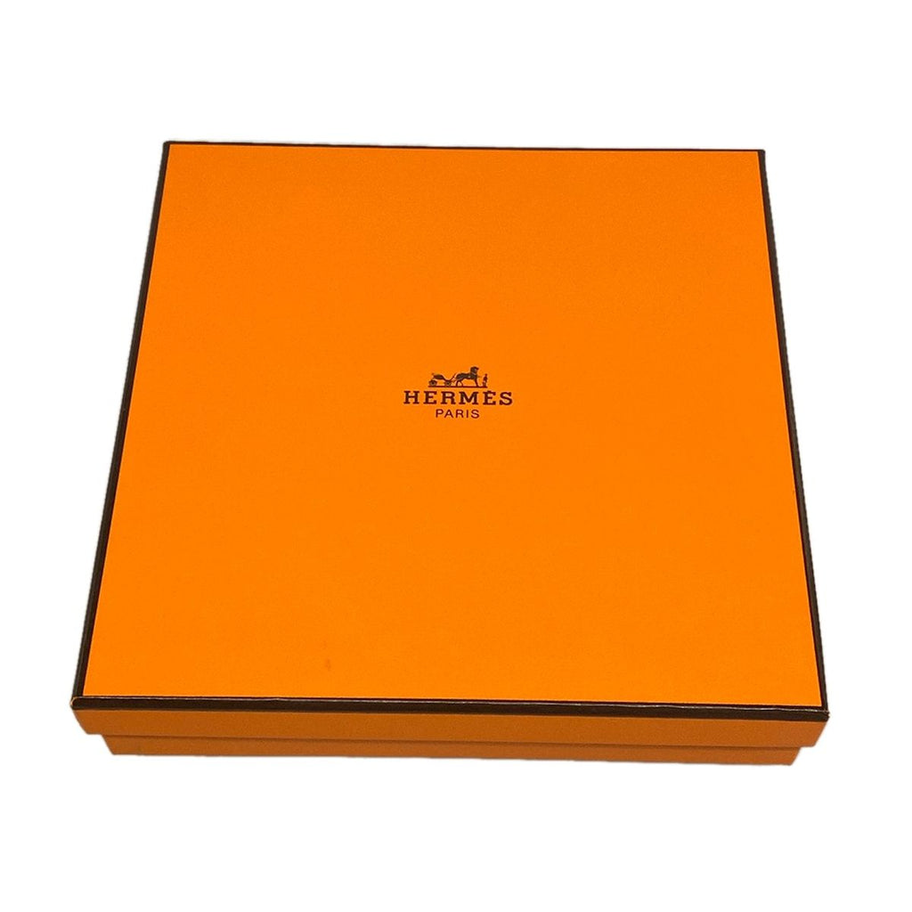 Hermes Belt 75 Orange Dark Brown Gold 75 Double Logo Reversible