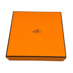 Hermes Belt 75 Orange Dark Brown Gold 75 Double Logo Reversible