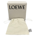 Loewe Key Holder Kiwi Puzz Charm Light Green Beige Multi Leather
