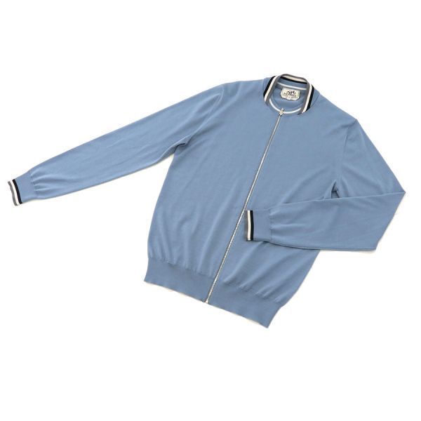 Hermes Zip Up Sweater — view 3