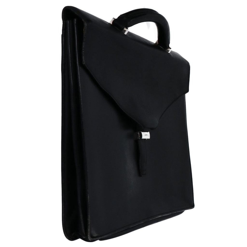 Loewe Anagram Leather Flap Bag Business Briefcase