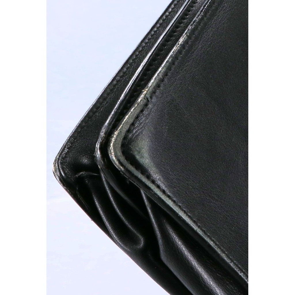 Loewe Anagram Leather Flap Bag Business Briefcase