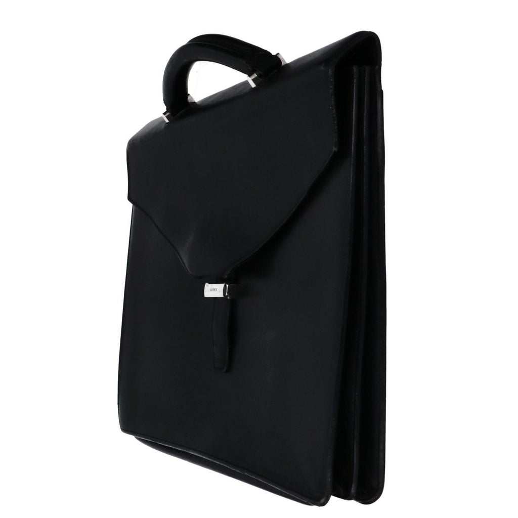 Loewe Anagram Leather Flap Bag Business Briefcase