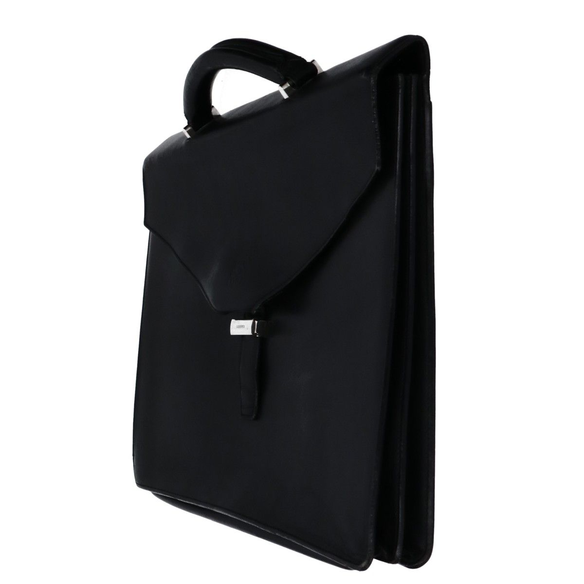 Loewe Anagram Leather Flap Bag Business Briefcase