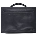 Loewe Anagram Leather Flap Bag Business Briefcase