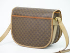 Celine Macadam Shoulder Bag Pochette Brown
