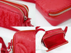 Dior I-r-el Erl Mirage Quilted Rabbit Shoulder Bag Pochette Nylon