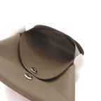 Hermes Calvi Duo Veau Epsom Etoupe Card Case