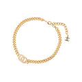 Chanel Necklace CC Logo Rhinestone a Choker